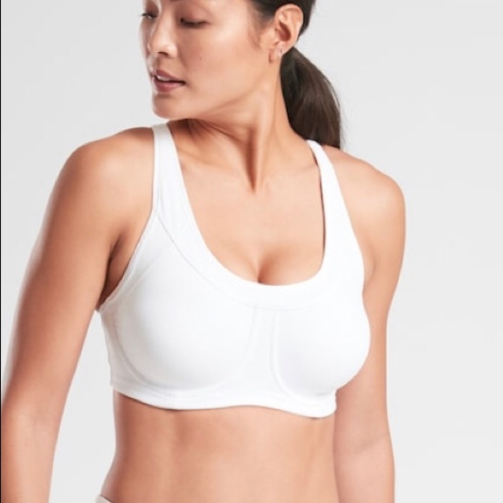 Athleta Glory 2.0 Prestige White NWT 34C Support